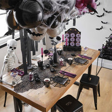 Halloween Table Runner, Black Lace Spider Web Table Runners for Halloween Decor/Party Dinner Table Decoration 18 x 72Inch