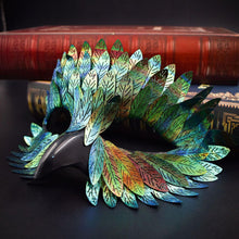 Owl Beak Face Mask Halfface Bird Face Cover for Masquerade Ball Party Halloween Mardi Gras Costumes Fancy Dress - Green