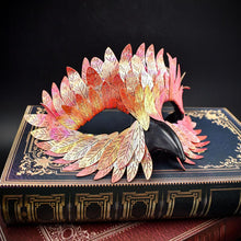 Owl Beak Face Mask Halfface Bird Face Cover for Masquerade Ball Party Halloween Mardi Gras Costumes Fancy Dress - Yellow