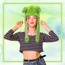 Frog Hat - Creative Stylish Caps - cute plush animal hat - frog hat with big eyes - party role-playing hat - Accessories - Headwear - Ergonomic - Very comfortable - Warm - Halloween - Christmas - Gifts - unisex