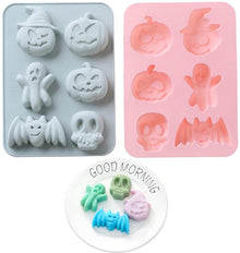 Halloween - 2-piece - Cake Pan - Non-stick Coating Springform Pan - Chocolate Mold - Silicone Baking Molds - Chocolate Baking Pan - Mold - Molds - Culinary - For Chocolate / Cookies / Pastries - for /Carnival / Party / Holiday / Halloween / Christmas - Bl