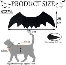 Dog - Cat - Creative Animal Clothing - Dog Costume - Halloween - Christmas - Bat Wings - Cat Clothing - Christmas Clothing - Bat Wings Costume - Black - for Home / Party / Festival / Christmas / Halloween / Christmas