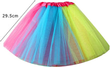 Skirt - Princess Dress - Rainbow Tutu - Colored Tulle Skirt - Rainbow Tutu Skirt - Princess Fancy Dress - Carnival Costumes - Fancy Dress - Girl - for Carnival /Party /Holiday /Halloween /Christmas Gifts
