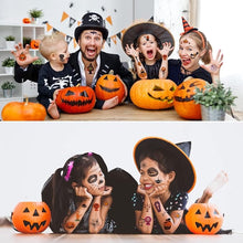 30 Sheets of Kids Halloween Tattoo Stickers - Halloween Decorations - Temporary Tattoo Stickers for Boys and Girls - Suitable for Halloween Candy - Party Bag Fillers - Halloween Stickers
