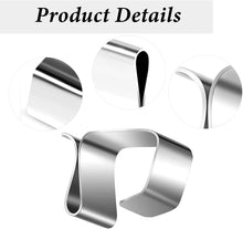 Cable Clips - 100 Pieces - Cable Holder - Halloween - Christmas - Nail Clip - Cable Tie - Clips - Cable Channel - Ties - Cable Lock - Cable Channels - Roof Hooks - Cable Clamp - Strong Clamping Force - 24 x 15 mm - Very Suitable for Party / Halloween / Ch