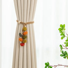Curtain Bows - Cute Cartoon Pumpkin Curtain Bows - Christmas and Halloween Curtain Hooks