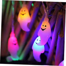 pc. LED Ghost String Light for Halloween Lights, USB Powered, Flashing Modes, Decorative Lighting for Home Parties and Events