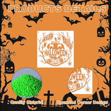 9 Pack Halloween Painting Stencils, Reusable Plastic Templates for Wood, Walls, Windows, Doors, Cards, Crafts and DIY Party Decorations