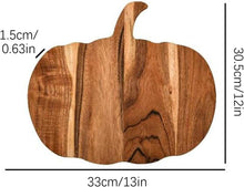 Cooking Utensils , Kitchen Pumpkin Cutting Board Halloween Charcuterie Wooden Boards Halloween Pumpkin Shaped Wood Cutting Board Cooked Food Wooden Board for Chopping Meat As shown