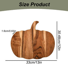 Cooking Utensils , Kitchen Pumpkin Cutting Board Halloween Charcuterie Wooden Boards Halloween Pumpkin Shaped Wood Cutting Board Cooked Food Wooden Board for Chopping Meat As shown
