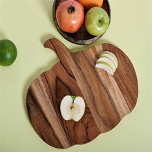 Cooking Utensils , Kitchen Pumpkin Cutting Board Halloween Charcuterie Wooden Boards Halloween Pumpkin Shaped Wood Cutting Board Cooked Food Wooden Board for Chopping Meat As shown