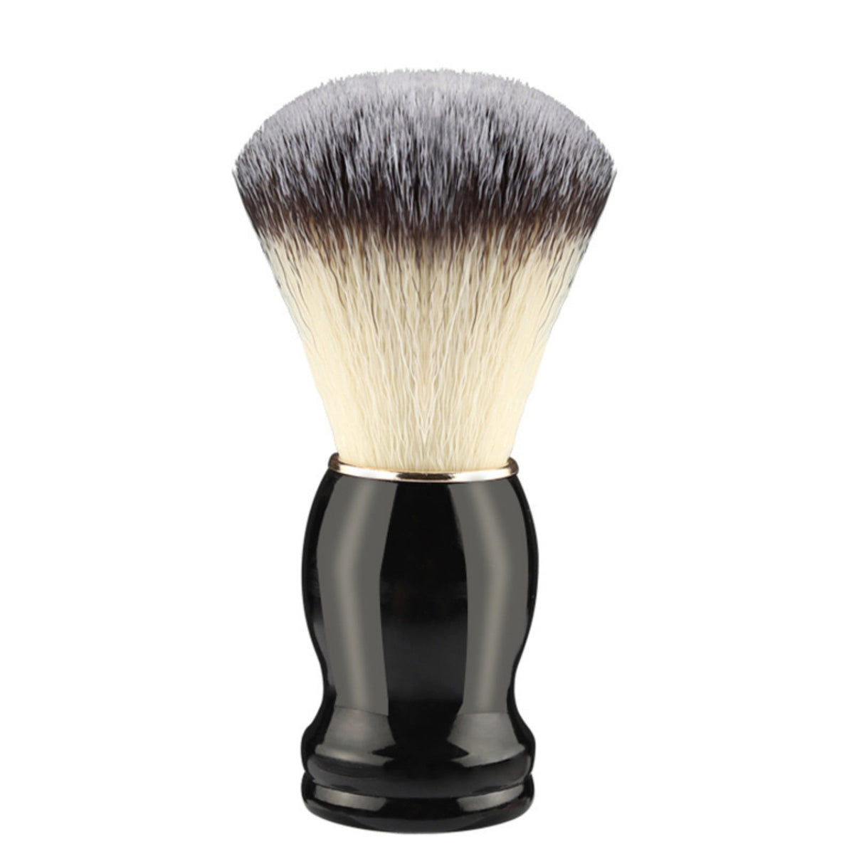 Shaving Brush for Men with Black Wood Handle, Perfect Gifts for Men, Fathers Day Christmas Halloween Gifts Multicolor