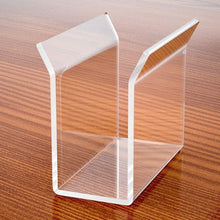 Clear Acrylic Napkin Holder Cocktail U-Shape Tissue Dispenser Tabletop Stand Napkin Organizer for Halloween Christmas