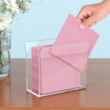 Clear Acrylic Napkin Holder Cocktail U-Shape Tissue Dispenser Tabletop Stand Napkin Organizer for Halloween Christmas