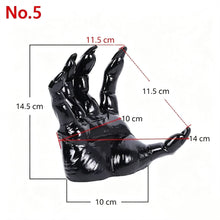 Spooky Fake Demon Hand Table Decoration, Suitable for Halloween Scene & Christmas Display, No.5 Single Hand (Candles Not Included)