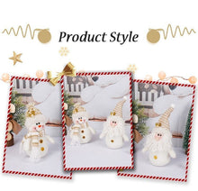 White Elder Figure Plush Doll, Christmas & Halloween Indoor Scene Decor, Festive Present