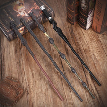 Straight Resin Magic Wand With Hidden Metal Core, Dark Character Halloween Cosplay Prop, Style 17