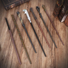 Straight Resin Magic Wand With Hidden Metal Core, Dark Character Halloween Cosplay Prop, Style 17