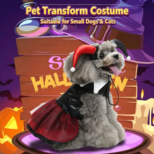 M Size Lava Flow Pet Costume, Fancy Dress for Halloween & Christmas, Lightweight for 3.5-4.5 kg Dogs and Cats