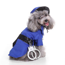 M Size Xenon Navy Pet Costume, Fancy Dress for Halloween & Christmas, Lightweight for 3.5-4.5 kg Dogs and Cats