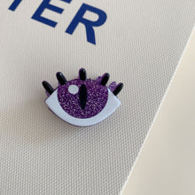 Long Lash Glasses Design Hair Clips, Unique Festival Hairwear for Halloween & Christmas Dress Ups