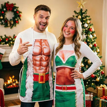 Funny Black Men‑style Party Apron, Waterproof Kitchen Apron, Novelty Costume Prop for Christmas & Halloween Party, 75*52cm