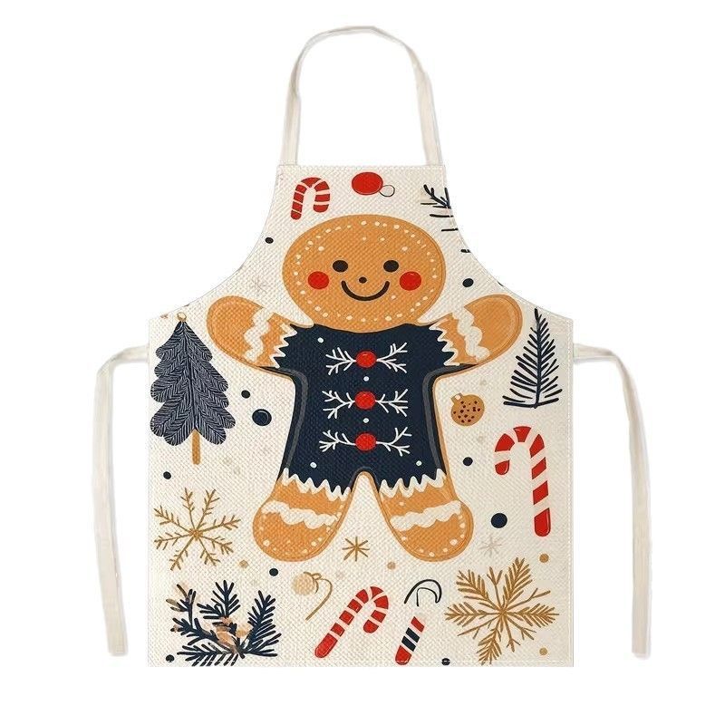 Reindeer Christmas & Halloween Apron, 75x65 cm Flannel, soft and warm, large size offers extra coverage, soft and gentle on skin, perfect for all-day wear.