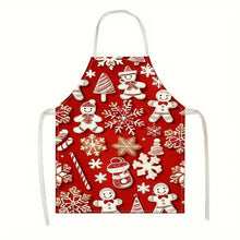 Festive Christmas & Halloween Apron, 56x45 cm Heavy Cotton Linen, sturdy and durable, standard fit, multiple pockets to hold utensils and napkins.