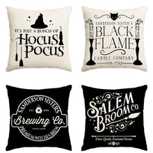 Decorative Pillow Cover 4PC For Halloween & Christmas, Style 5, Suitable For Sofa, Living Room, Bedroom, 45x45cm Does Not Include Pillow Core, Smooth Surface Cushion Cover For Interior Space Renovation