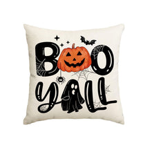 1PC Holiday Decorative Pillow Cover For Halloween & Christmas, Halloween‑1, Suitable For Sofa, Living Room, Bedroom, 45x45cm, Pillow Insert Not Included, Fine Stitching Cushion Cover For Indoor Festive Display