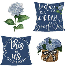 4PC Indoor Ornament Pillow Cover For Christmas & Halloween Occasion, Style‑91, Suitable For Sofa, Living Room, Bedroom, 45x45cm, Pillow Insert Not Included, Wear‑proof Cushion Cover For Repeated Festival Usage
