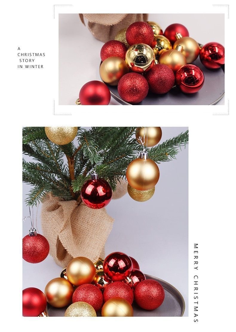 24Pcs Shiny Plastic Christmas Tree Ornament Spheres, Silver 3cm Electroplated Balls for Xmas Decor and Halloween Cool Tone Scene Arrangement