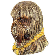 Stitched Horror Scarecrow Headgear, Realistic Latex Scary Face Mask for Halloween Haunted House Layout, Role Play and Holiday Atmosphere Decoration, Model 40395