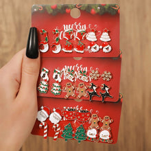 E1245-1 Festive Mini Ear Studs, Christmas & Halloween Daily Wear Decorative Earrings, Delicate Holiday Stackable Jewelry, Sweet Surprise Holiday Present