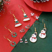 E1245-1 Festive Mini Ear Studs, Christmas & Halloween Daily Wear Decorative Earrings, Delicate Holiday Stackable Jewelry, Sweet Surprise Holiday Present