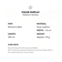 Ladies Retro Bevel‑edge Soft Leather Belt, Khaki, Sleek Simple Design Waistband, Christmas & Halloween Photo‑ready Outfit Accessory, Practical Holiday Souvenir Gift