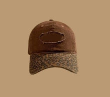 Color‑Block Leopard Print Baseball Cap, Adjustable 56‑58cm, Christmas & Halloween Street‑style Party Headwear, Trendy Casual Hat, Thoughtful Holiday Gift