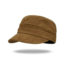 Mini Plain Beret Cap, Khaki Tone, Adjustable 56‑58cm, Christmas & Halloween Versatile Casual Headwear, Classic Retro Hat, Practical Holiday Present