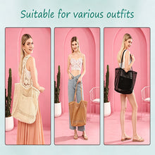 Women Net Mesh Beach Travel Tote Bag, Pink, Portable Outdoor Playing Handbag, Christmas & Halloween Casual Party Accessory, Delicate Holiday Gift
