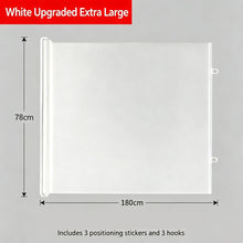 Retractable Cat Safety Gate, Super‑Large White 78*180cm, Anti‑jump Pet Isolation Barrier, Household Partition Fence, Christmas & Halloween Indoor Pet Supply, Practical Holiday Present