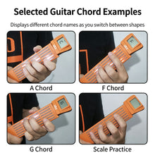 New Pocket Silent Guitar Chord Trainer, Portable Mute Guitar Finger Practice Aid, Self‑Study Tool for Beginner Guitarists, Compact Chord & Scale Exercise Accessory, Christmas Halloween Music Enthusiast Gift