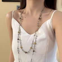 Antique Distressed | Retro Worn-out Beaded Necklace | Halloween Grunge Vintage Gift | Old-school Layered Clavicle Chain Y2K Streetwear Accessory