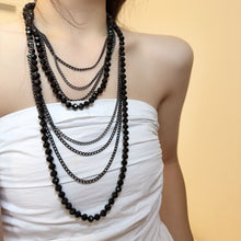 Bold Crystal Layered | Oversized Crystal Y2K Necklace | Halloween Glam Statement Gift | Stacked Large Crystal Clavicle Chain Luxe Spicy Girl Accessory