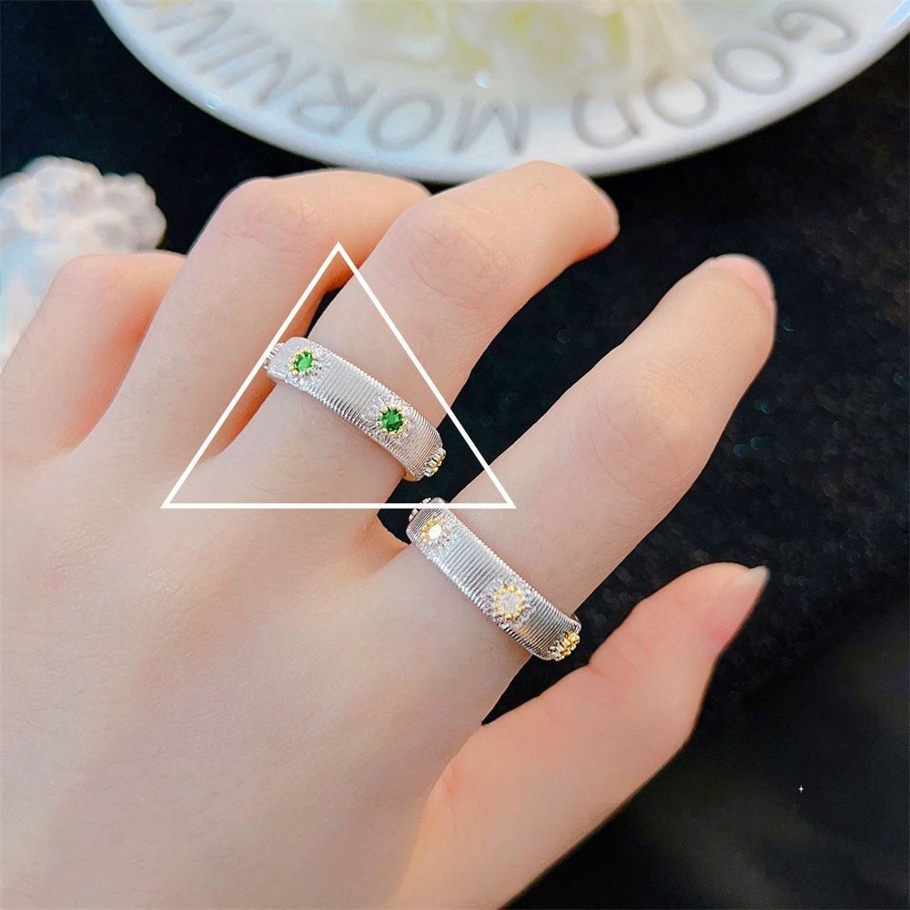 JZ0594 Personalized Open | Retro Silver Custom Open Ring | Halloween Personalized Gift | Fade Resistant Adjustable Custom Fit Personality Women's Finger Ring