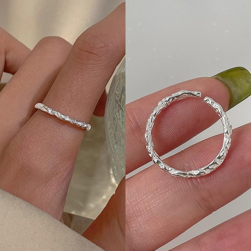 JZ0242 Adjustable Open | Vintage Silver Adjustable Ring | Halloween Custom Fit Gift | Fade Resistant Adjustable Open End Perfect Fit Women's Finger Ring