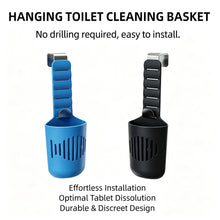 White Metal Hook | Clean Look Toilet Tank Cleaner Rack | Halloween Tidy Home Gift | Sturdy No-Adhesive Hanging Tablet Stand