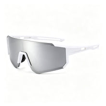 White Frame Gray Lens | Casual Outdoor Riding Eyewear | Halloween Daily Commute Gift | All-Match UV Blocking Protective Sunglasses