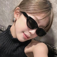 T01 Black Frame Gray Lens | UV400 All-Match Sunglasses | Halloween Everyday Essential Gift | Classic Universal Daily Wear Sun Glasses