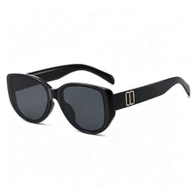 T52 Black Frame Gray Lens | UV400 Versatile Sunglasses | Halloween Work & Leisure Gift | Dual-Use All-Scene Daily Sun Glasses