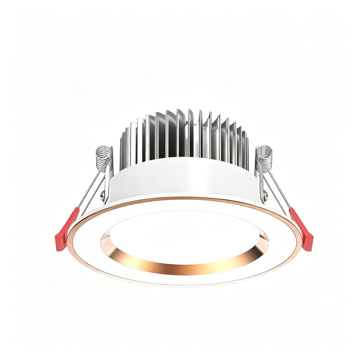 Platinum White 5W Warm White [Luxury All Aluminum] (Cutout 6.5-8.5cm) | Recessed LED Ceiling Light | Halloween Mini Cozy Gift | Small Warm Light All Aluminum Downlight